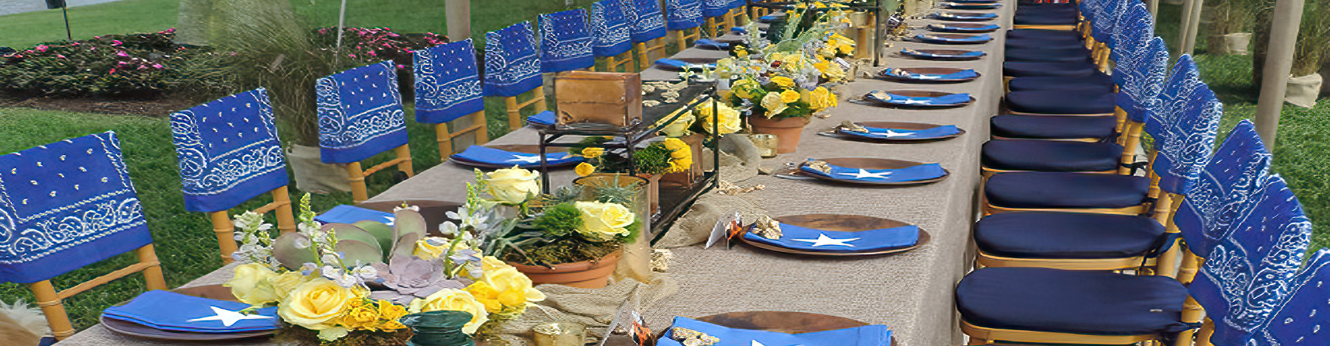 Seated Dinner Menus Photo